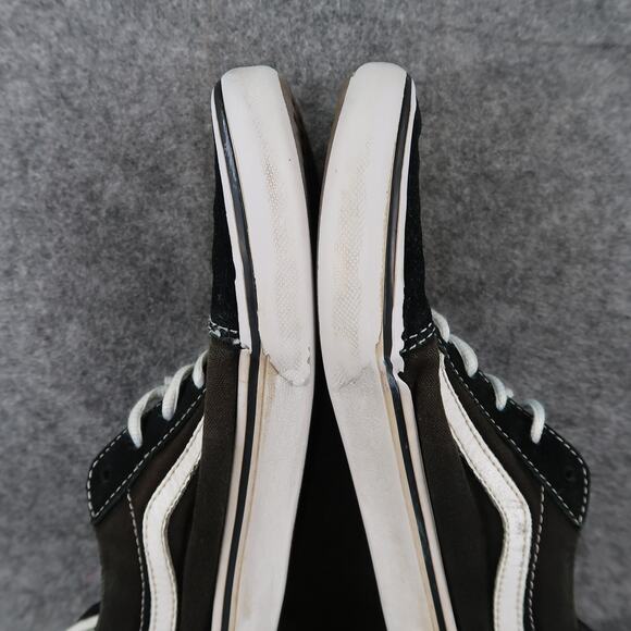 Vans Shoes Womens 8 Sneakers Old Skool Skate Casual Low Canvas Suede Black - Picture 11 of 13